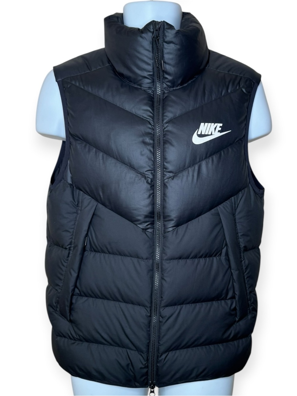 Nike Men’s Down Fill Puffer Vest S Black Insulated 928859